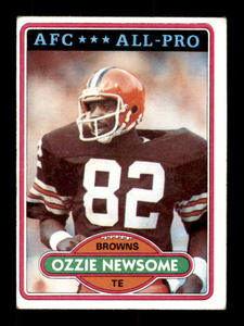 1980 Topps - Ozzie Newsome #110