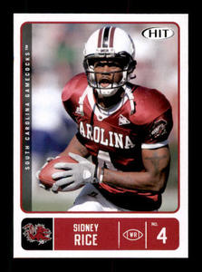 2007 SAGE Hit - Sidney Rice #4 (RC) Rookie Card