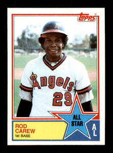 1983 Topps - All-Star Rod Carew #386