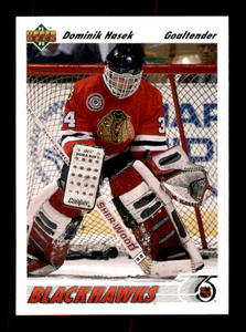 1991-92 Upper Deck - Dominik Hasek #335 Rookie Card