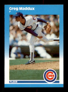 1987 Fleer Update - Greg Maddux #U-68 (RC) Rookie Card