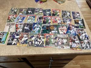 Randall Cunningham Football Card Lot, Minnesota Vikings and Philadelphia Eagles Cards