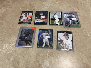 Minnesota Twins Rookie Card Lot, 7 Cards, Mix of Stars and Twins Everyday Players