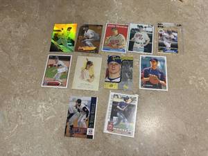 Justin Morneau Minnesota Twins Card Lot, 11 Cards Total