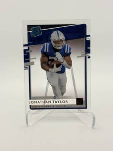 2022 Panini Donruss Chronicles Rated Rookie Jonathan Taylor Rookie Card