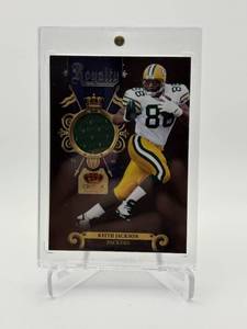 2011 Panini Crown Royale - Royalty Keith Jackson #1 Materials 99 (MEM) Game Used Jersey Card