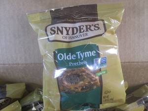 (EC2) 60 Bags of Olde Tyme Pretzels...