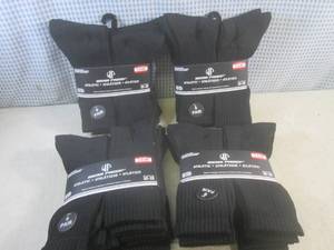 (A-3) 4 - 6-Pair Packs of Mens Cre...