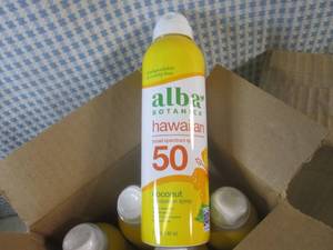 (CSB) 12 Cans of Coconut Sunscreen ...
