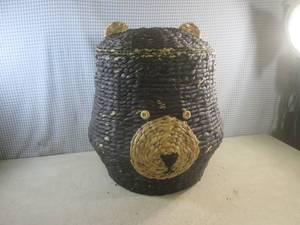 (EC1) Wicker Bear Basket Approx 20 ...