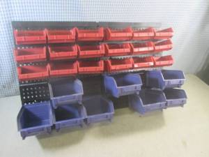 (G-1) Wall Mount Bin Organizer...