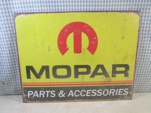 (G-1) Mopar Parts & Accessories Tin...