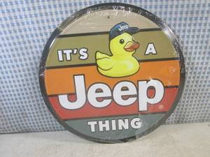 (G-1) Ita A Jeep Thing Tin Sign 11...