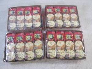 (B-3) 4 Packages of Ritz Peanut But...