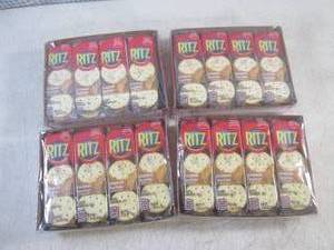 (B-3) 4 Packages of Ritz Peanut But...
