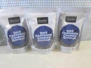 (B-2) 3 Bags of Dark Chocolate Cove...