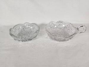 Pressed Glass Candy Dishes