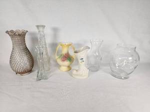 Lot of Assorted Decorative Vases