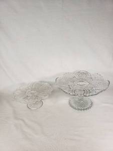 Glass Pedestal Cake Stands
