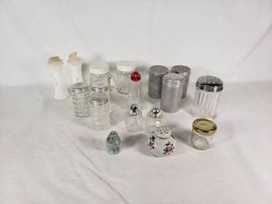 Lot of Vintage and Modern Salt and Pepper Shakers