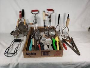 Vintage Kitchen Utensils and Tools Collection