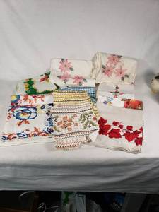 Startex and Other Vintage Kitchen Textiles, Various Patterns and Designs
