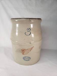 Red Wing Union Stoneware 3 Gallon Crock