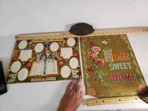 God Bless Our Family and Home Sweet Home Decorative Prints