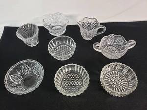Cut Glass Serving Dishes and Bowls