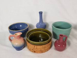 Collection of Vintage Pottery Items