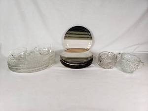 HomeTrends Jazz Plates and Glassware