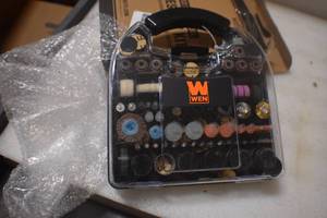 WEN 230321A 320-Piece Rotary Tool Accessory Kit with Carrying Case