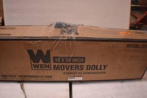 WEN 721830 1320-Pound Capacity 18-by-30-Inch Hardwood Movers Dolly, 2-Pack