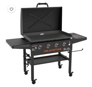 Brand New 36 Blackstone Griddle with Hood & Shelves