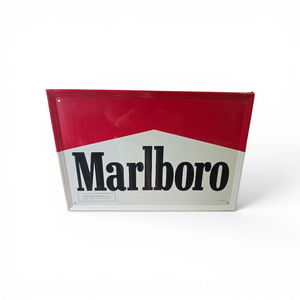 Vintage Marlboro Cigarette Metal Sign