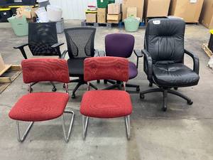 Lot of 6 - Office Chairs