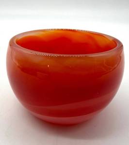 Natural Carnelian Quartz Bowl