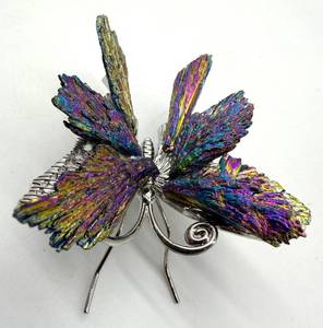 Natural Aura Kyanite Butterfly Sculpture #2