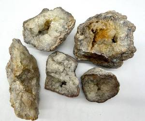 Natural Quartz Geodes (Lot of 5)