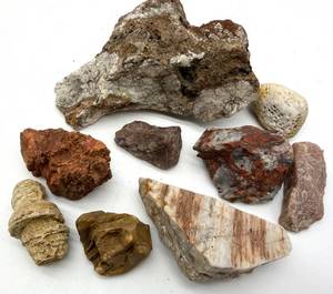 Mixed Rock Specimens (Lot of 9)