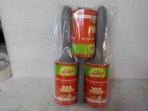3 Monsek Daily Cleaning Rollers...