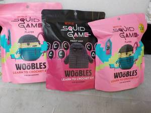3 Woobles Learn to Crochet Kits...