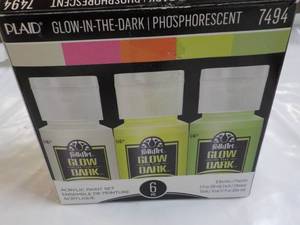 Glow in the Dark Acrylic Paint Set...