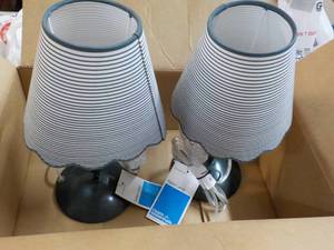 2 Table Lamps 12 High...
