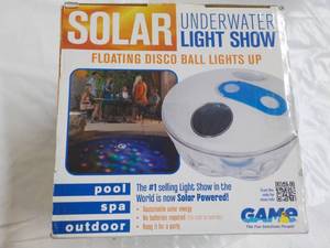 Solar Underwater Light Show...
