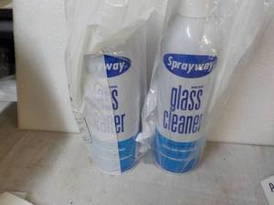 2 Sprayway Glass Cleaner...