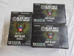 36 Keurig Black Rifle Coffee Pods...