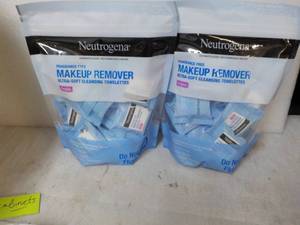 2 pkgs Neutrogena Make up Removers ...