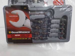 Gear Wrench 10 pc Metric Stubby Fix...