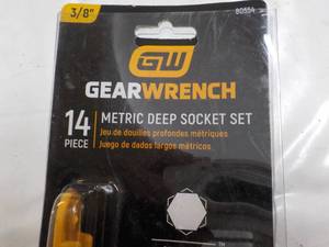 Gear Wrench 14 pc Metric Deep Socke...